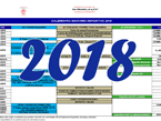 CALENDARIO NAVARRO ACTIVIDADES 2018 ACTUALIZADO